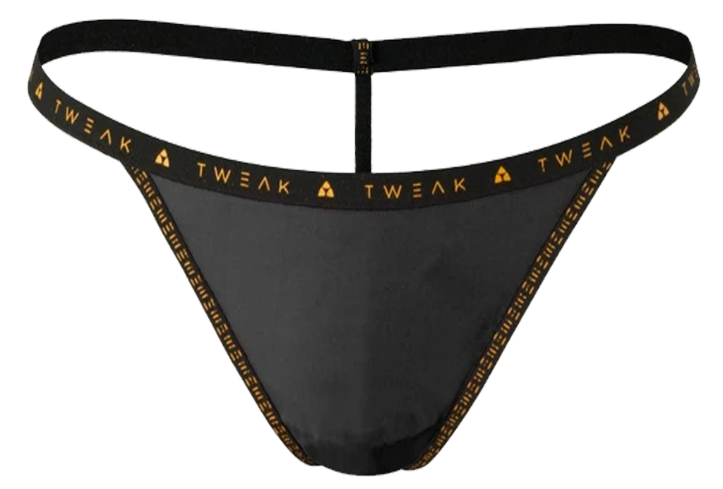 G-String Black & Gold - Extra small - Tweak Singles