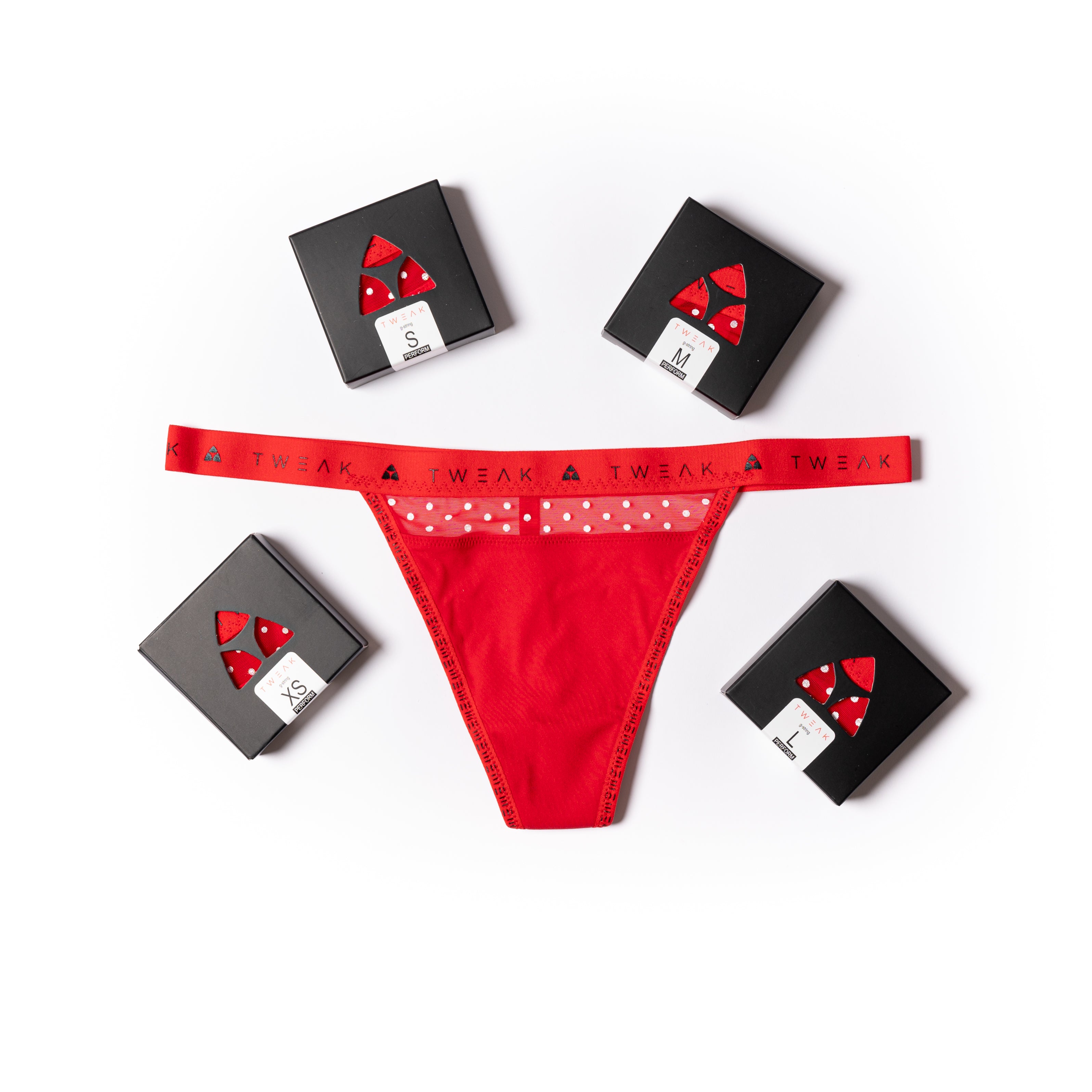 G-string - Red - Tweak Singles