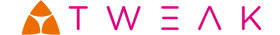 Logo with letters 'T', 'W', 'E', 'A', 'K' in a stylized font with a pink and orange color scheme.