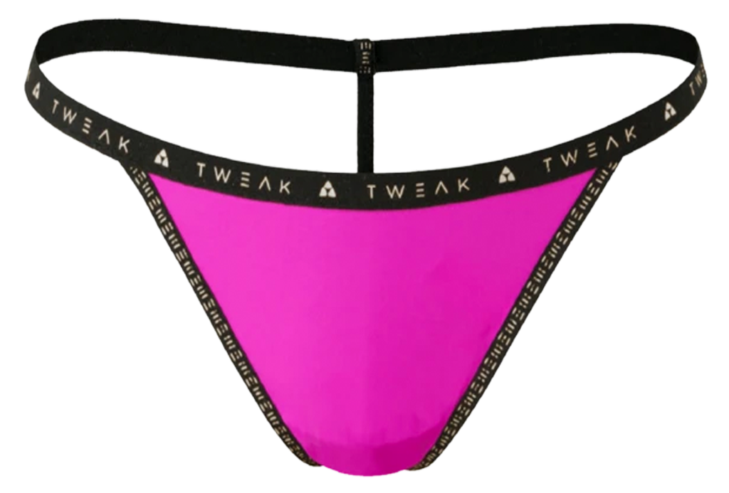 G-String - Pink & Black - Extra Small - Tweak Singles