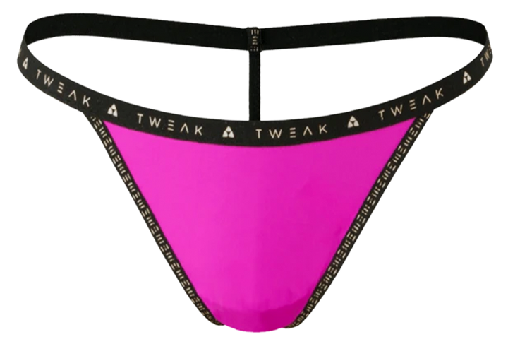 G-String - Pink & Black - Extra Small - Tweak Singles