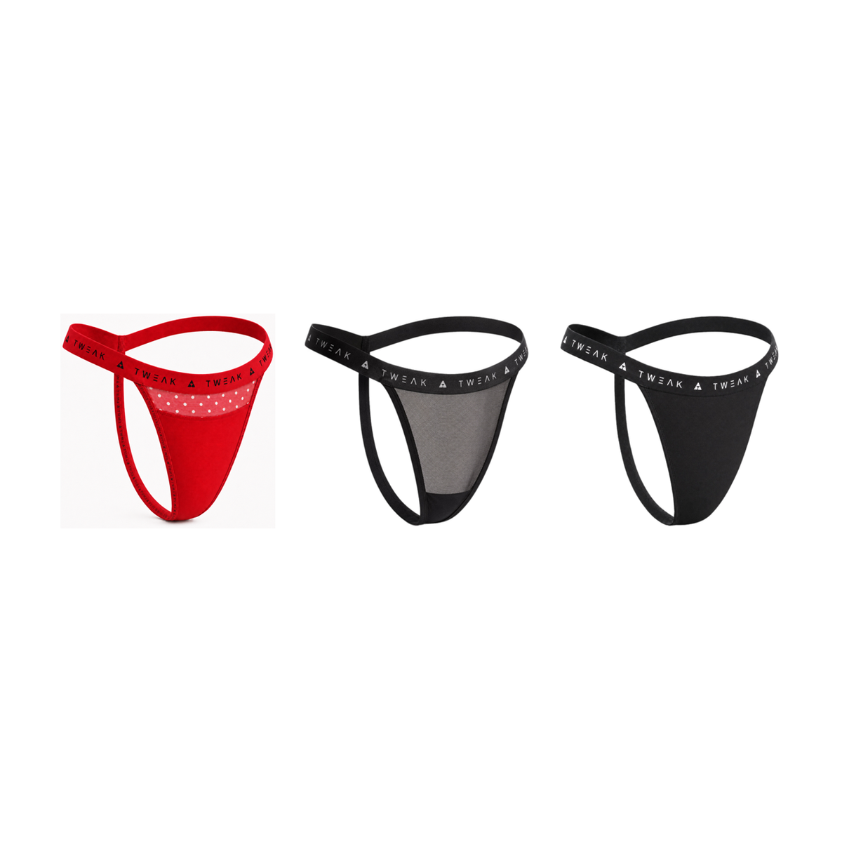 Tweak No-VPL bundle - Perform Classic, PULSE and CORE seamless (garment flat-lay)